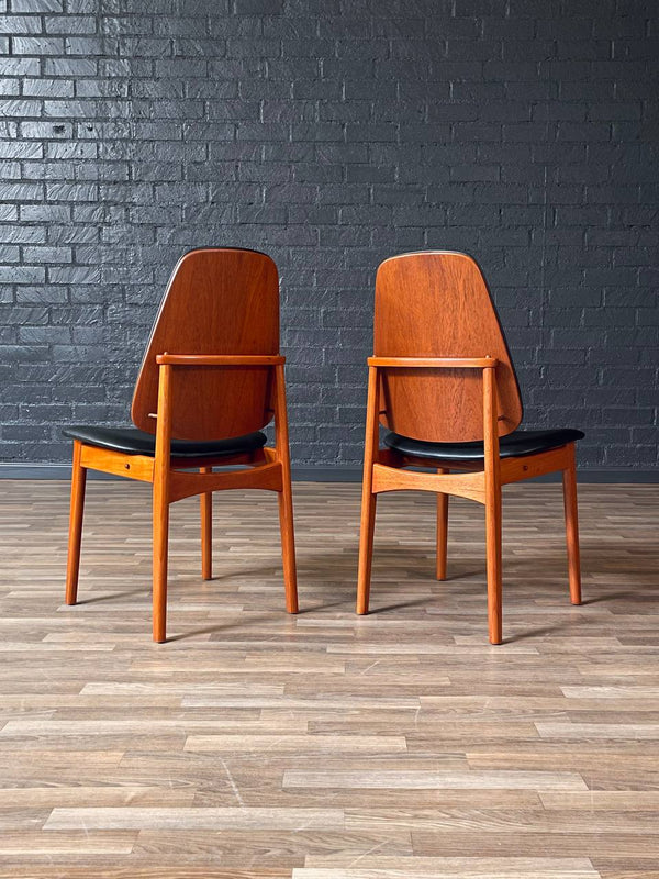 Set of 4 Mid-Century Danish Modern Teak Dining Chairs, c.1960’s