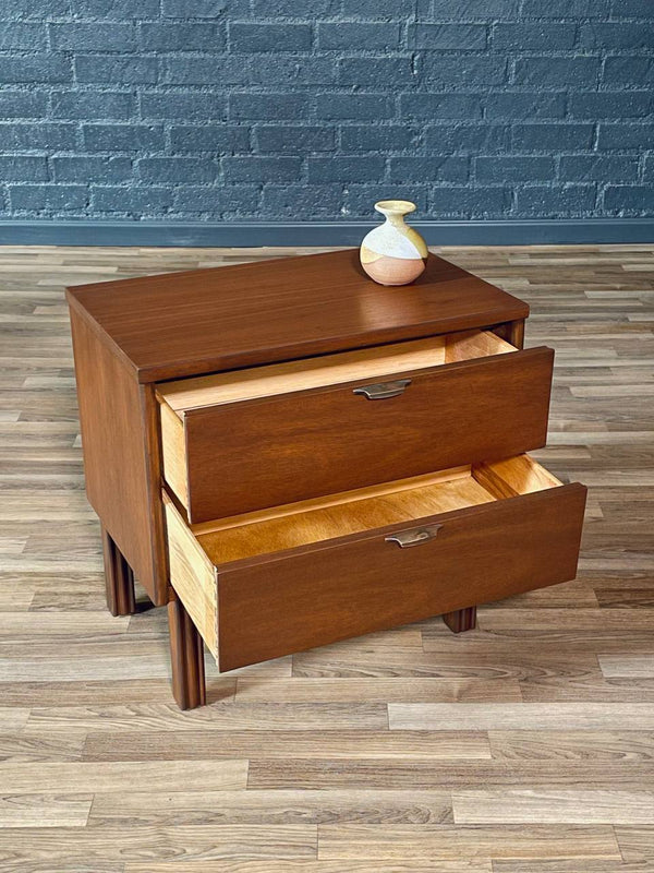 Single Mid-Century Modern Walnut Night Stand by Bassett Furniture, c.1960’s