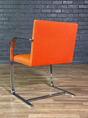 Mies Van Der Rohe “Brno” Steel Chair for Knoll
