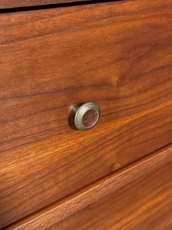 Mid-Century Modern Walnut Highboy Dresser by Harmony House, c.1960’s