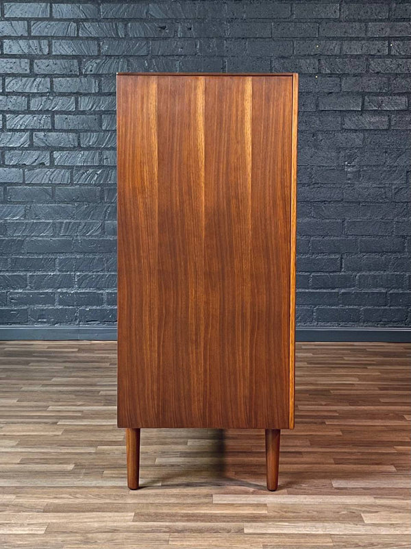 Mid-Century Modern Walnut Highboy Dresser, c.1960’s
