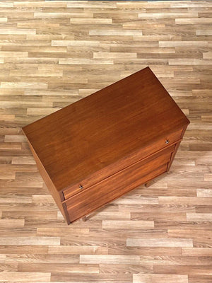 Mid-Century Modern Walnut Highboy Dresser by Harmony House, c.1960’s
