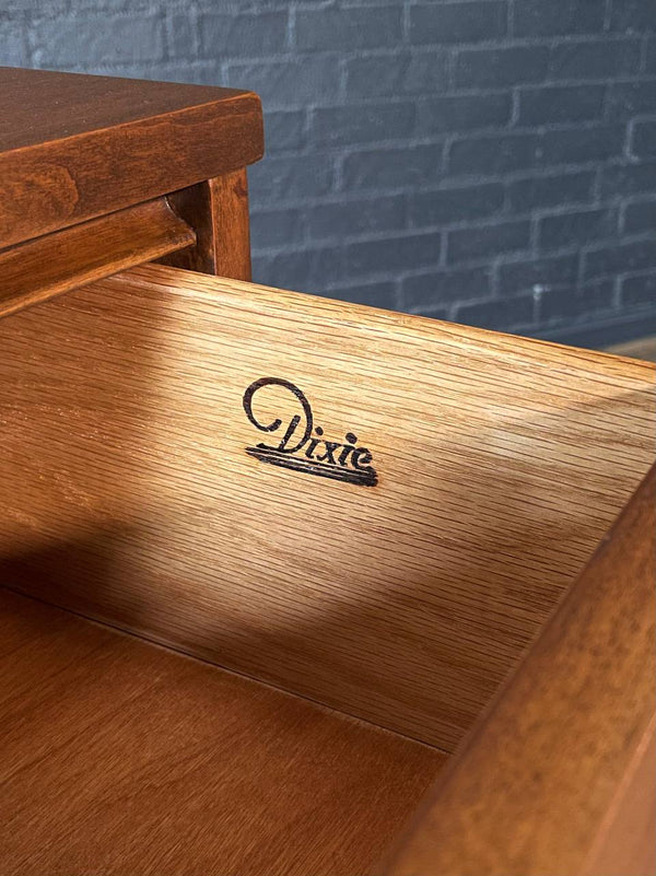Mid-Century Modern Walnut Highboy Dresser by Dixie, c.1960’s