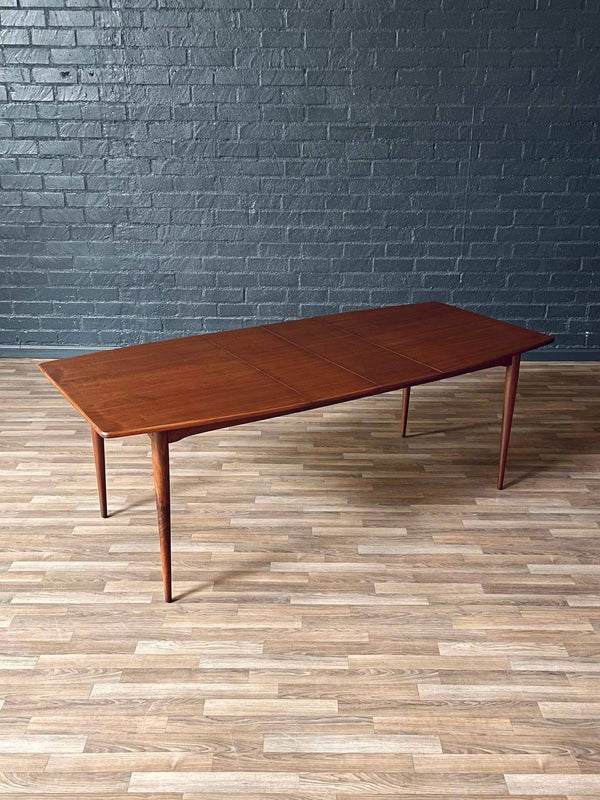 Expanding Mid-Century Modern Walnut Dining Table, c.1950’s