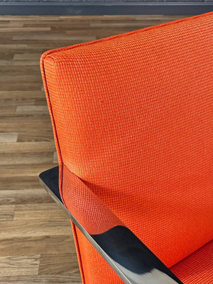 Signed Mies Van Der Rohe “Brno” Steel Chair for Knoll