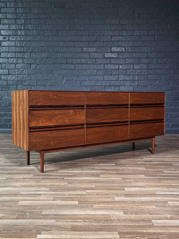 Mid-Century Modern Walnut & Rosewood Dresser by Stanley, c.1960’s