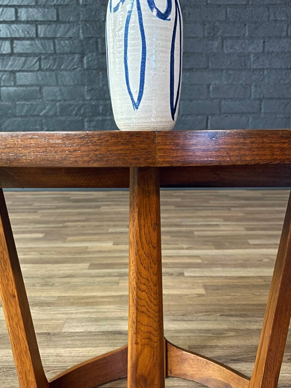 Pair of Mid-Century Modern “Rhythm” Walnut Side Tables by Lane, c.1960’s