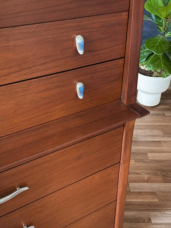 Mid-Century Modern “Profile” Highboy Dresser by John Van Koert for Drexel, c.1950’s