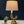 Vintage Brass Ram Horn Table Lamp, c.1960’s
