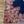 Large Persian Kashan Rug Hand-Knotted Rust Floral Medallion on Deep Indigo Field, c.1930s