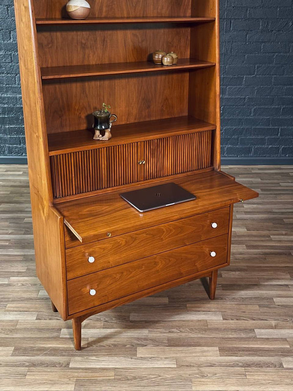 Mid-Century Modern Bookshelf Hutch by Kipp Stewart for Drexel, c.1960’s