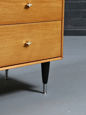 Mid-Century Modern  9-Drawer Dresser by Raymond Loewy for Mengel, c.1950's