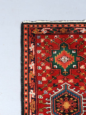 Vintage Persian Karajeh Hand-Knotted Wool Runner Rug, c.1960’s