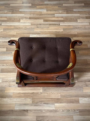 Pair of Mid-Century “Far East Collection” Armchairs by Michael Taylor for Baker, c.1950’s