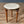 Pair of Antique French Louis XVI Style Marble-Top Side Tables w/ Brass Gallery, c.1930s