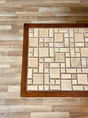 Mid-Century Modern Tile Top Coffee Table, c.1970’s