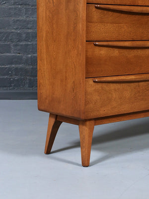 Heywood-Wakefield Model M-328W Drop Down Desk w/ Bookcase, c.1950’s