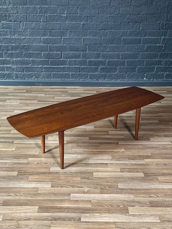 Mid-Century Californian Modern Walnut Coffee Table by Ace-Hi, c.1960’s
