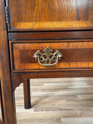 Pair of Vintage Colonial Revival Style Mahogany Night Stands by Drexel, c.1950’s
