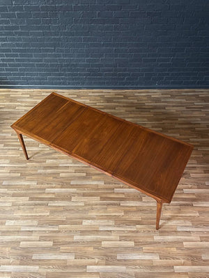 Expanding Mid-Century Modern “Profile” Dining Table by John Van Koert for Drexel, c.1950’s