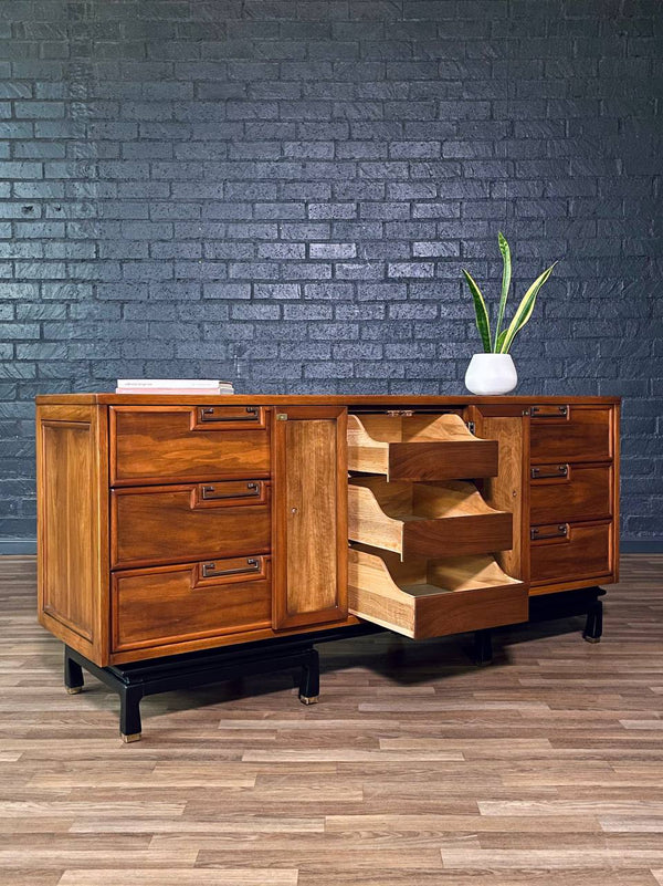 Mid-Century Modern Chinoiserie Dresser by American of Martinsville, c.1950’s