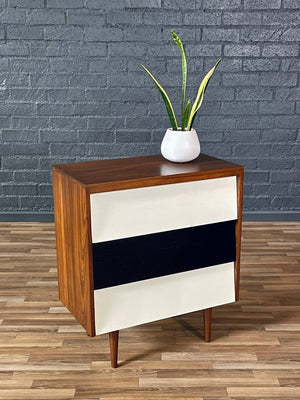 Mid-Century Californian Modern Two-Tone 3- Drawer Dresser by Woodland of CA, c.1960’s