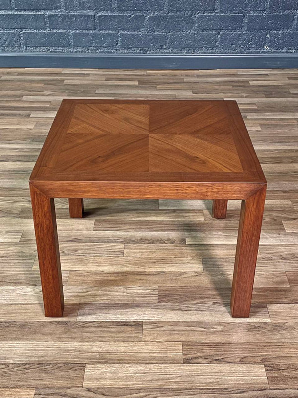 Mid-Century Modern Parsons Style Walnut Side Table by Lane, c.1960’s