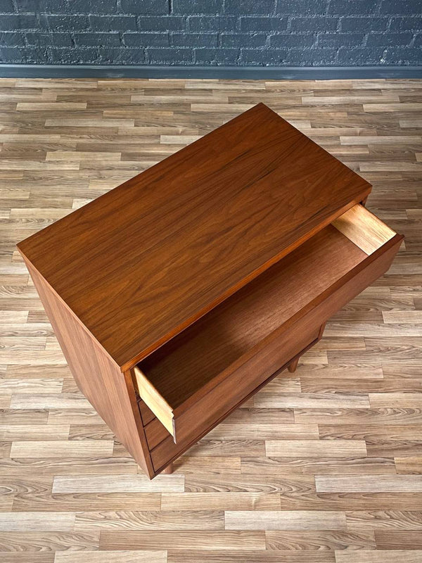 Mid-Century Modern Walnut Highboy Dresser, c.1960’s