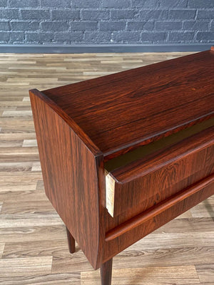 Mid-Century Danish Modern Small Rosewood Dresser or Entry Table, c.1950’s