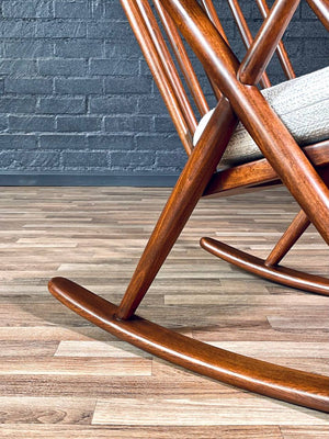 Danish Modern Rocking Chair by Frank Reenskaug, c.1960’s