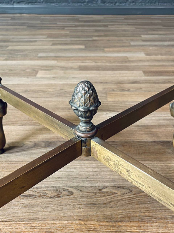 Neoclassical Style Replogle “World Classic” 16-Inch Globe on Brass Stand, c.1970’s