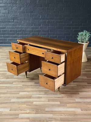 Mid-Century Modern Walnut Writing Desk, c.1960’s