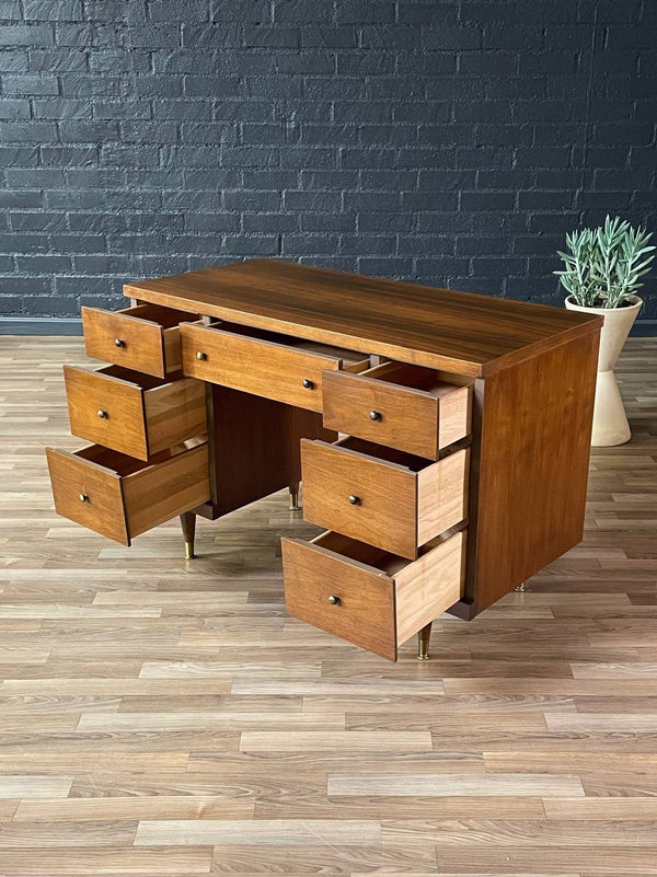 Mid-Century Modern Walnut Writing Desk, c.1960’s