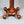 American Empire Revival Mahogany Pedestal Side Table with Acorn Feet, c.1920's