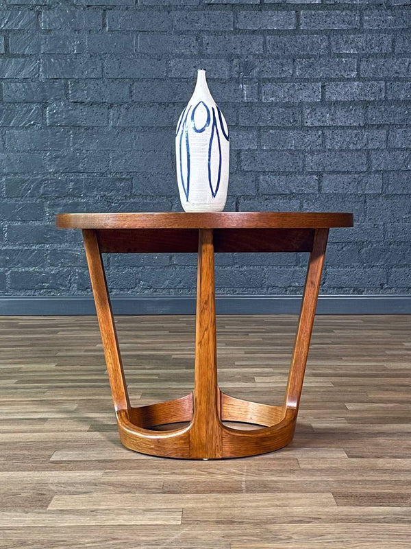 Pair of Mid-Century Modern “Rhythm” Walnut Side Tables by Lane, c.1960’s