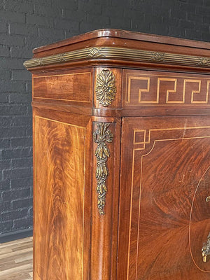 Antique French Louis XVI Style Drop-Down Desk Cabinet, c.1920’s
