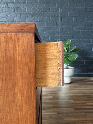 Mid-Century Modern 6-Drawer Walnut Dresser, c.1960’s