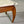 Italian Mid Century Modern White Veined Marble & Wood Side Table , c.1960's