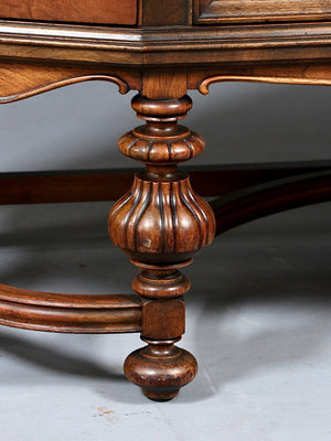 American Renaissance Revival Inlaid Wood Buffet by Union Furniture Co., c.1920's