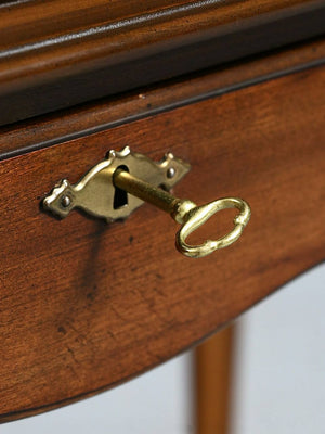 American Queen Anne Revival Wood Writing Desk by Lane Furniture, c.1970's