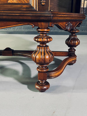 American Renaissance Revival Inlaid Wood Sideboard by Union Furniture Co., c.1920's