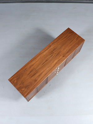 Kipp Stewart Walnut Declaration Credenza for Drexel, c.1950's