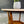 American Mid-Century Modern Wood & Marble Round Side Table, c.1960's