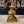 Italian Gilt Tole Floral Crystal Candelabra Table Lamp, c.1950’s