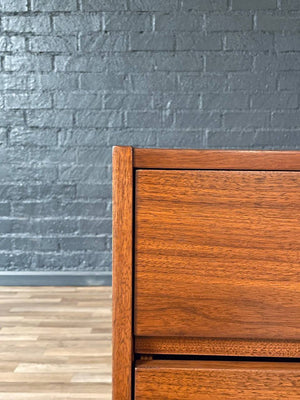 Mid-Century Modern Walnut 3-Drawer Dresser, c.1960’s
