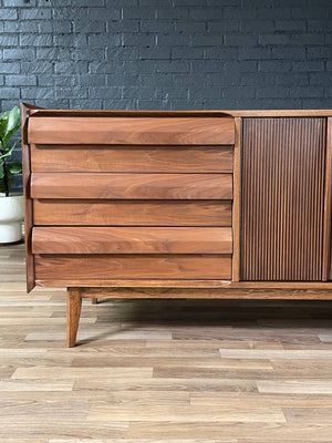 Large Mid-Century Modern “Rhythm” Walnut Dresser by Lane, c.1950’s