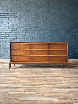 Mid-Century Modern “Rhythm” Walnut Dresser by Lane, c.1960’s