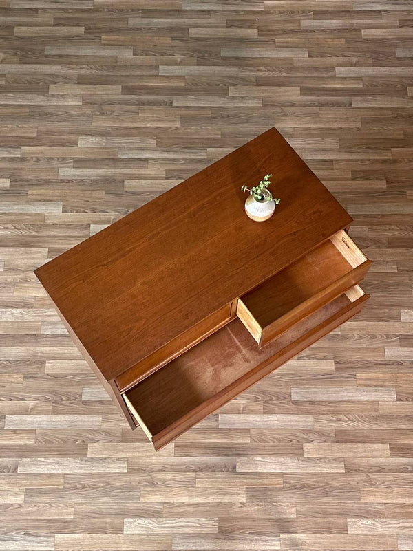 Mid-Century Modern Walnut Highboy Dresser by Dixie, c.1960’s