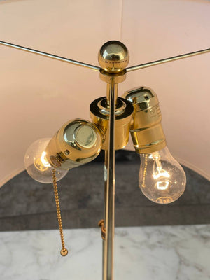 Mid-Century Modern Height Adjustable Murano Glass Table Lamp, c.1960’s