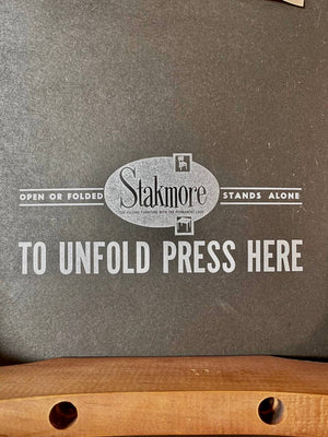 1x Mid-Century Modern Desk Chair by Stakmore, c.1960’s